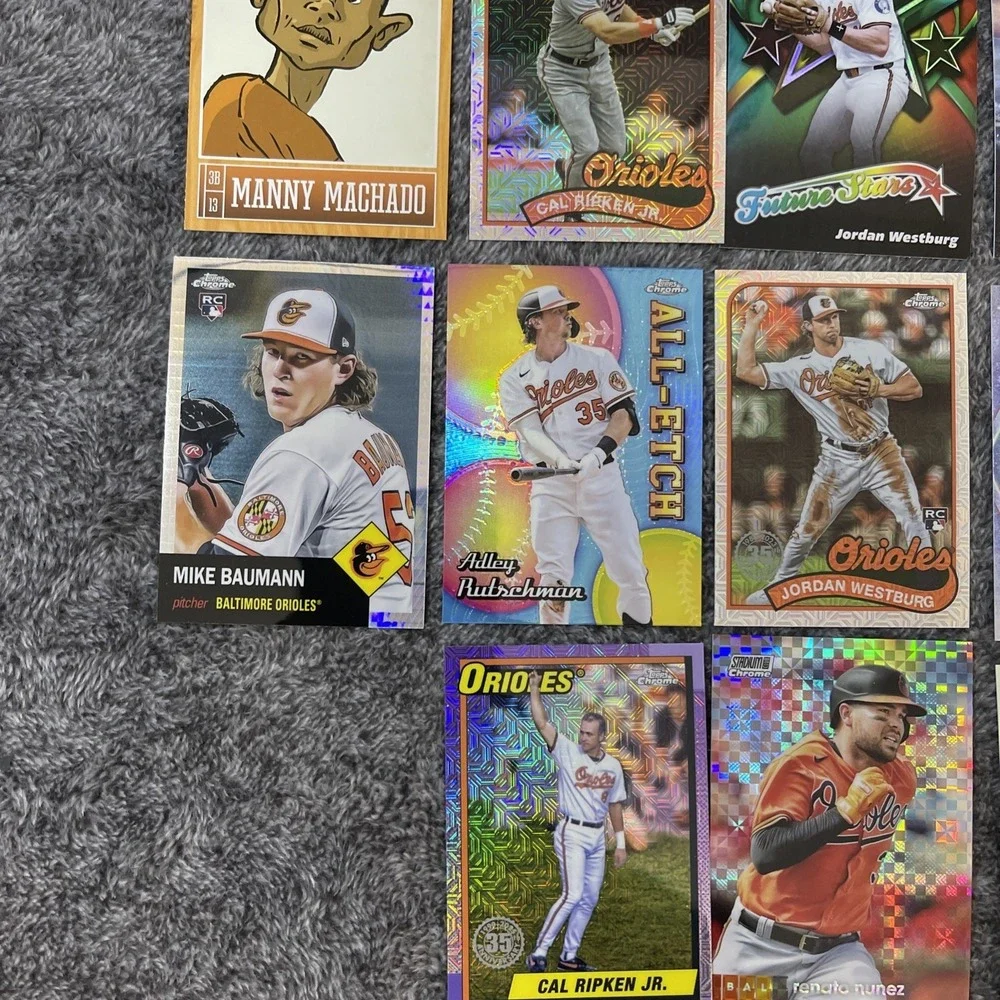 Baltimore Orioles Baseball 23 Card‎ Lot